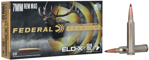 162 Grain ELD-X - 2940 FPS - 20 Rounds - P7RELDX1 Ammo