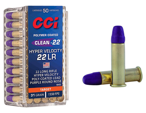 31 Grain LRN - 1550 FPS - 50 Rounds - 954CC Ammo