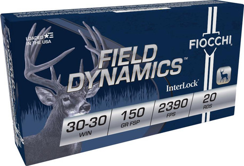 150 Grain Interlock - 2390 FPS - 20 Rounds - 3030B Ammo