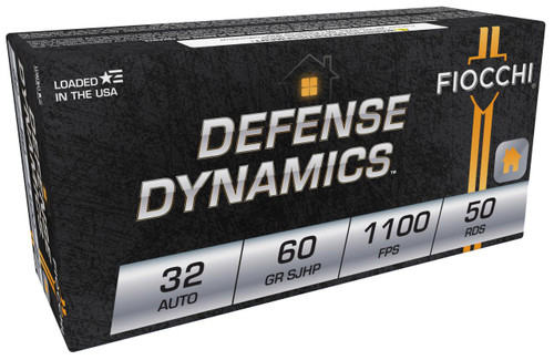 60 Grain JHP - 1100 FPS - 50 Rounds - 32APHP Ammo