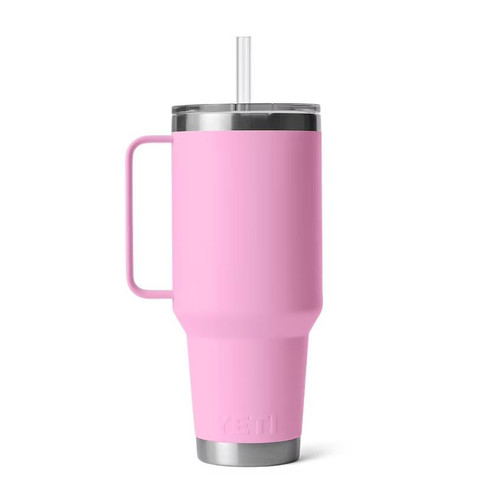 YETI Rambler 42oz Straw Mug With Straw Lid Power Pink Dance's