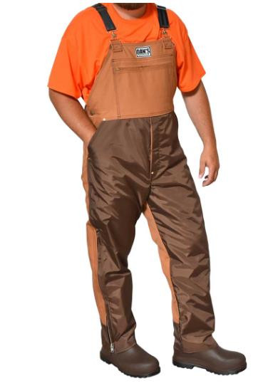 Dan's Hunting Gear Upland Briar Bibs - Brown / Tan - Dance's