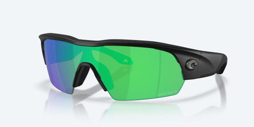Costa Pilothouse Pro - Matte Black - Green Mirror - 580P - Dance's