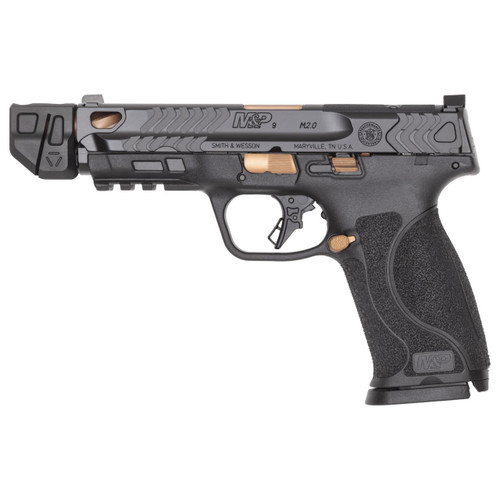 即購入可 Smith & Wesson M&P9 ガスガン Smith & Wesson M&P9 M2.0 with Compensator 9mm - 4.45