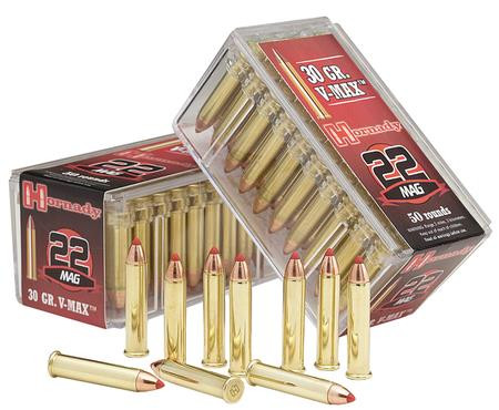 30 Grain V-MAX - 2200 FPS - 50 Rounds - 83202 Ammo