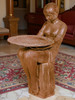 Art Deco Figure Holding Tray - SALE!