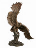 Eagle Landing on a Branch - Tabletop - Marble Base