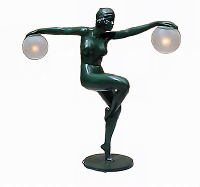 Art Deco Torchiere  - SALE!