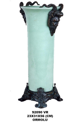 Vase with Ormolu Gargoyles  - SALE!