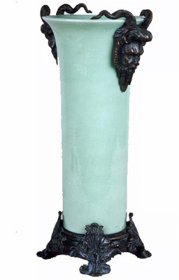 Vase with Ormolu Gargoyles  - SALE!
