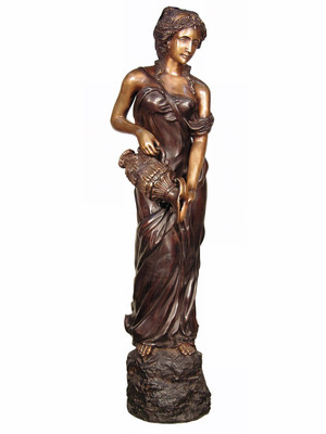Maiden Pouring Water from an Urn