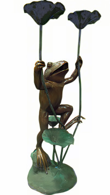 King Frog of the Lotus Pond 71" - SALE! Giant Frog