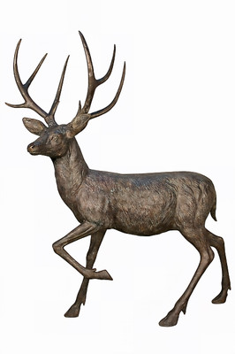 Buck - 77" Design - bronze
