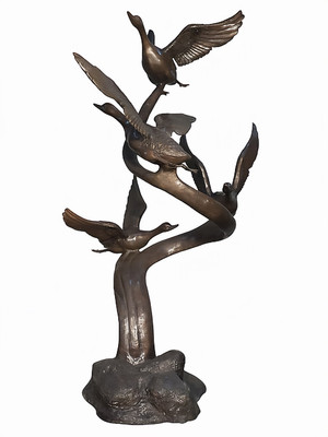 Ducks Taking  Flight  - 79" Design