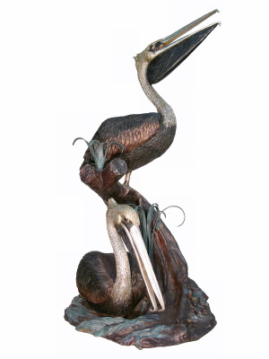 Shoreline Sentinels - Pelicans - 91"