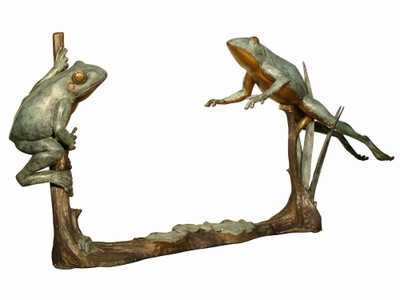 2 Frogs on a Branch - 52"W