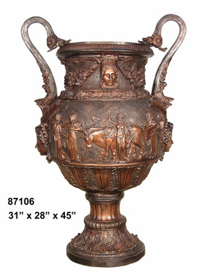 Greco-Roman Urn - 45" Design