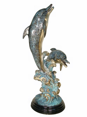 Frolicking in the Sea - fountain - 74"