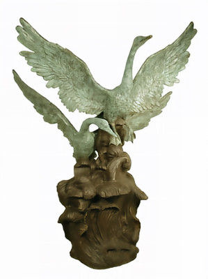 Geese Taking Flight Fountain - 59"