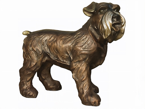 Monumental Bronze Terrier - 29"H - SALE!