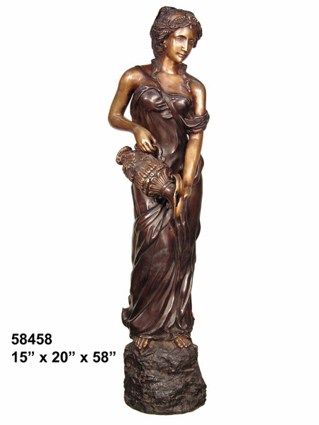 Maiden Pouring Water from an Urn