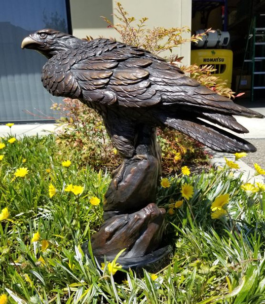 Eagle, 22" Design - with Marble Base