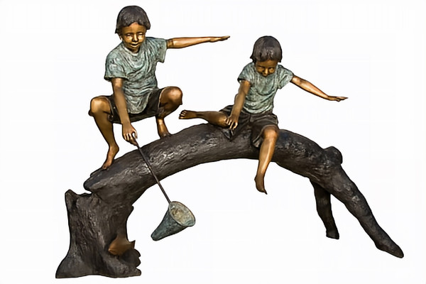 Catching Fish from a Log