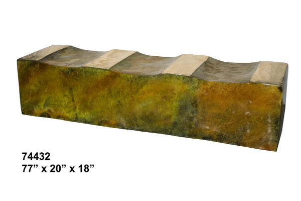 Bronze Art Park Bench