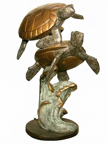 2 Sea Turtles - 42" Design