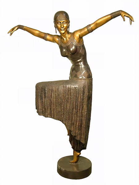 Art Deco-style Dancer A