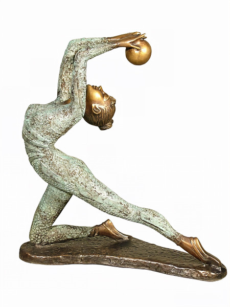 Rhythmic Gymnast - Kneeling with Ball