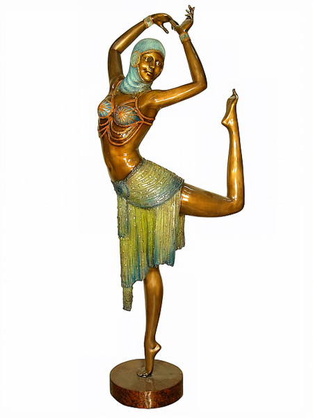 Art Deco-style Dancer B - Special Patina, Style NA