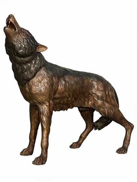 Howling Wolf - 36"H