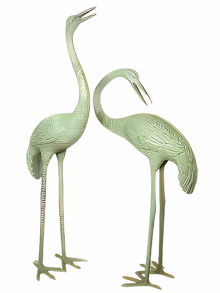 Crane Fountains - Pair