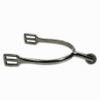 Personalized Men's Smooth Disk Rowel Spurs with Straps 