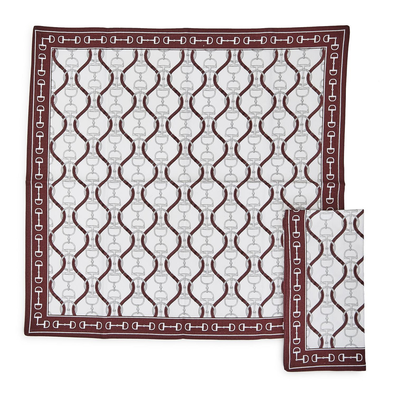 Two's Company Equus Cloth Napkins - Thumbnail 3
