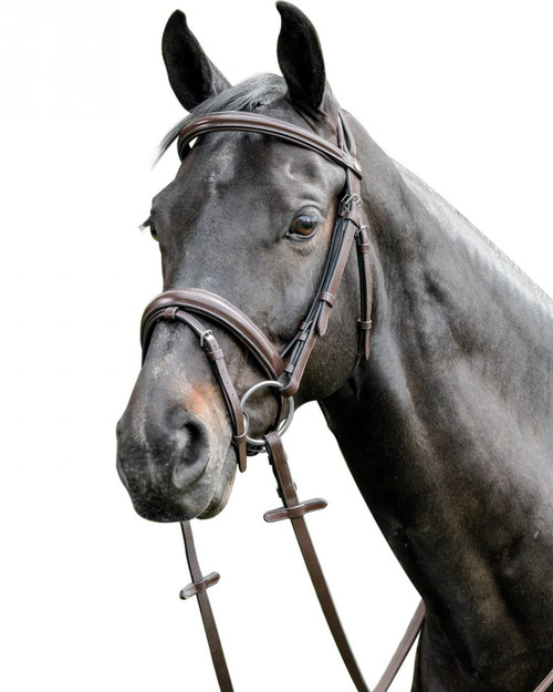 Prestige Leather Triple Raised Bridle: 3E038