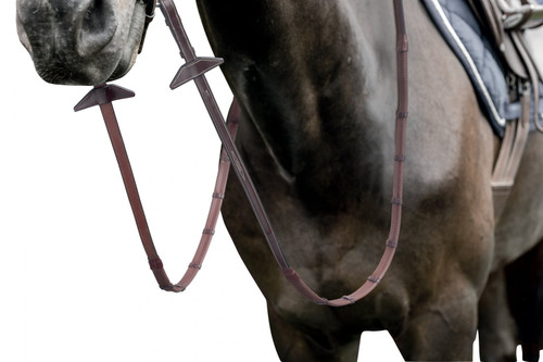 Prestige 22mm Grip Reins with 7 stoppers and stitching 3E146