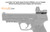 UTG SUPER SLIM RDM20 MOUNT FOR S&W M&P REAR SIGHT DOVETAIL, RDM-20SW