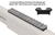 UTG PRO MODEL 500 SHOTGUN PICATINNY RAIL MOUNT, MTU029SG