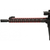 UTG PRO M-LOK AR15 15" SUPER SLIM RAIL, BLACK & RED 2-TONE, MTU019SSMR2