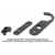 UTG PRO M-LOK AR15 15" SUPER SLIM RAIL, BLACK & RED 2-TONE, MTU019SSMR2