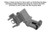 UTG  ACCU-SYNC 45 DEGREE FLIP-UP FRONT & REAR SIGHT SET