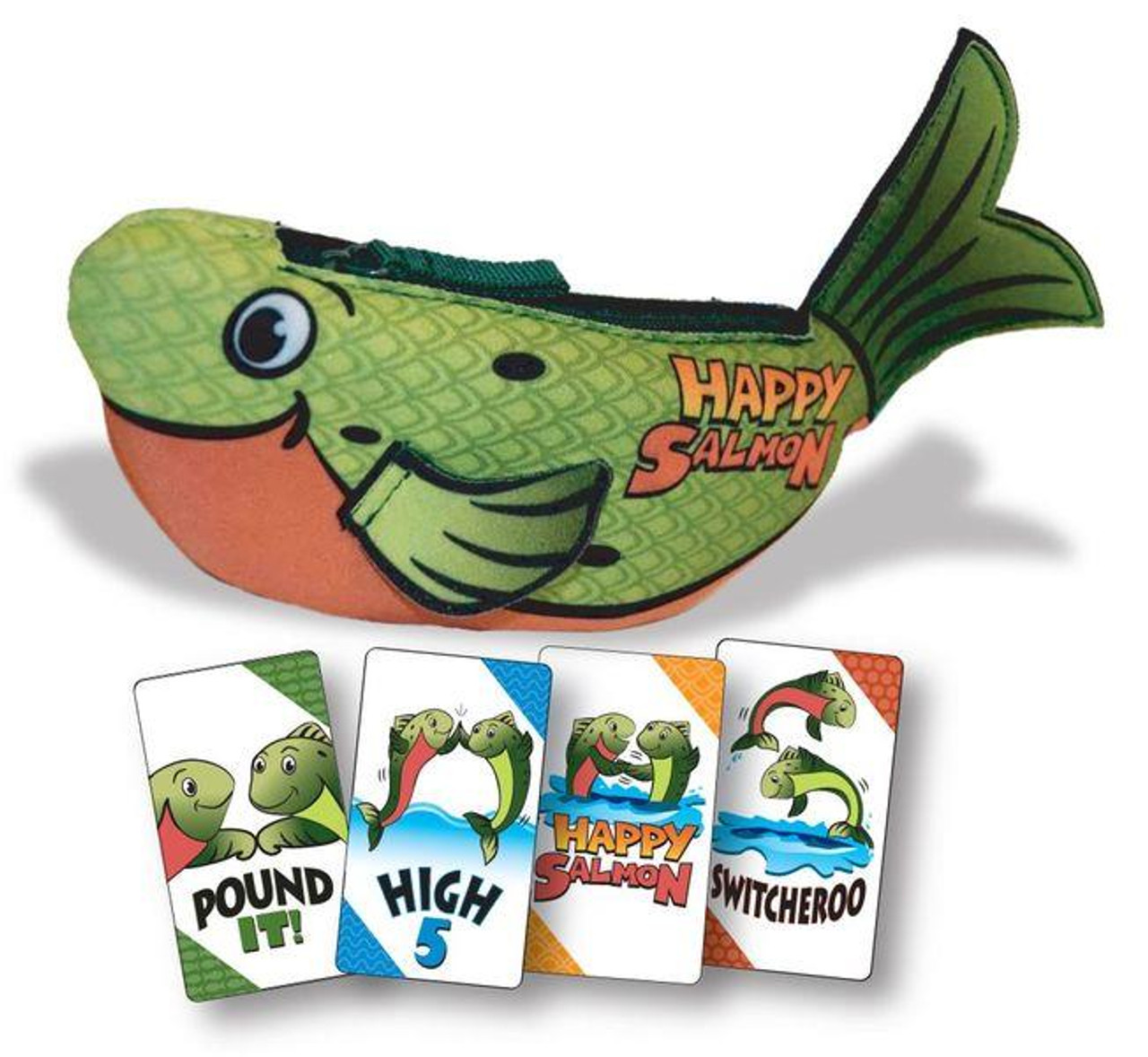 Happy Salmon Game: Frenzied fish-themed card game