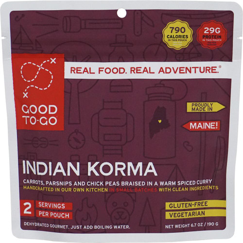 Good To Go Indian Korma - 2 servings - 855680005117