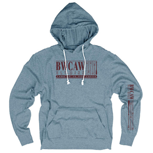Lakeshirts BWCAW Mooncharm Paddles Long-sleeve Hooded shirt - 199898742007