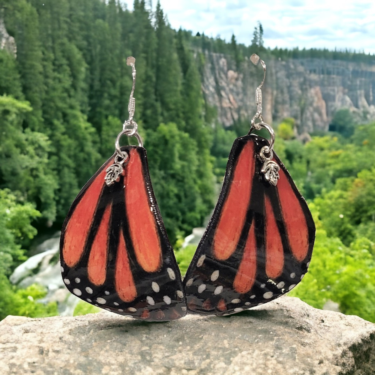 Little Monarch Butterfly Post Earrings – ArtistGifts