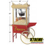 12oz popcorn machine on old tyme cart | Party Rentals Of Ft Lauderdale