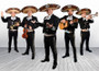 "Live Mariachi Band performing at a wedding with traditional Mexican attire and instruments"