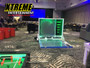 "Giant LED Battleship setup for a fun, competitive event experience"